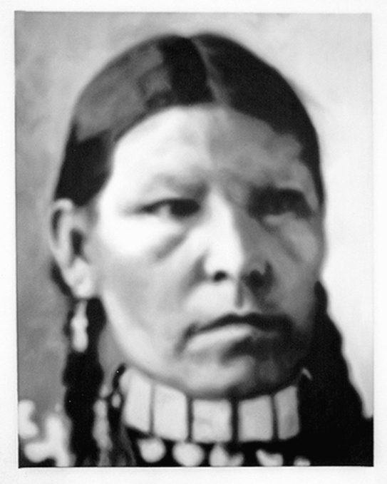 Arapaho-Indianerin